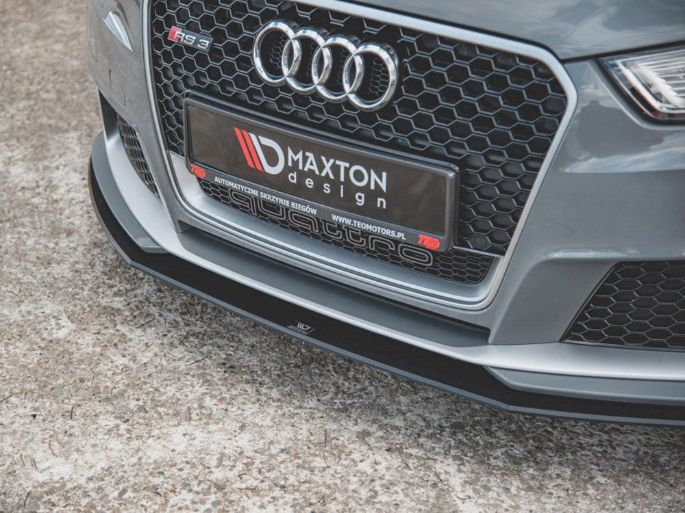 Maxton Design Street PRO Front Splitter Audi RS3 8V Sportback