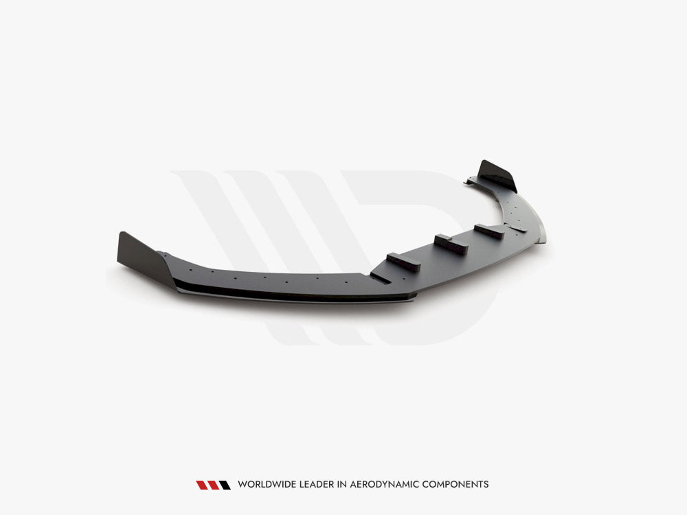 Maxton Design Street PRO Front Splitter + Flaps Audi RS3 8V Sportback