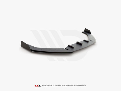 Maxton Design Street PRO Front Splitter + Flaps Audi RS3 8V Sportback