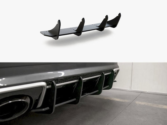 Maxton Design Street PRO Rear Diffuser V.1 Audi RS3 8V Sportback