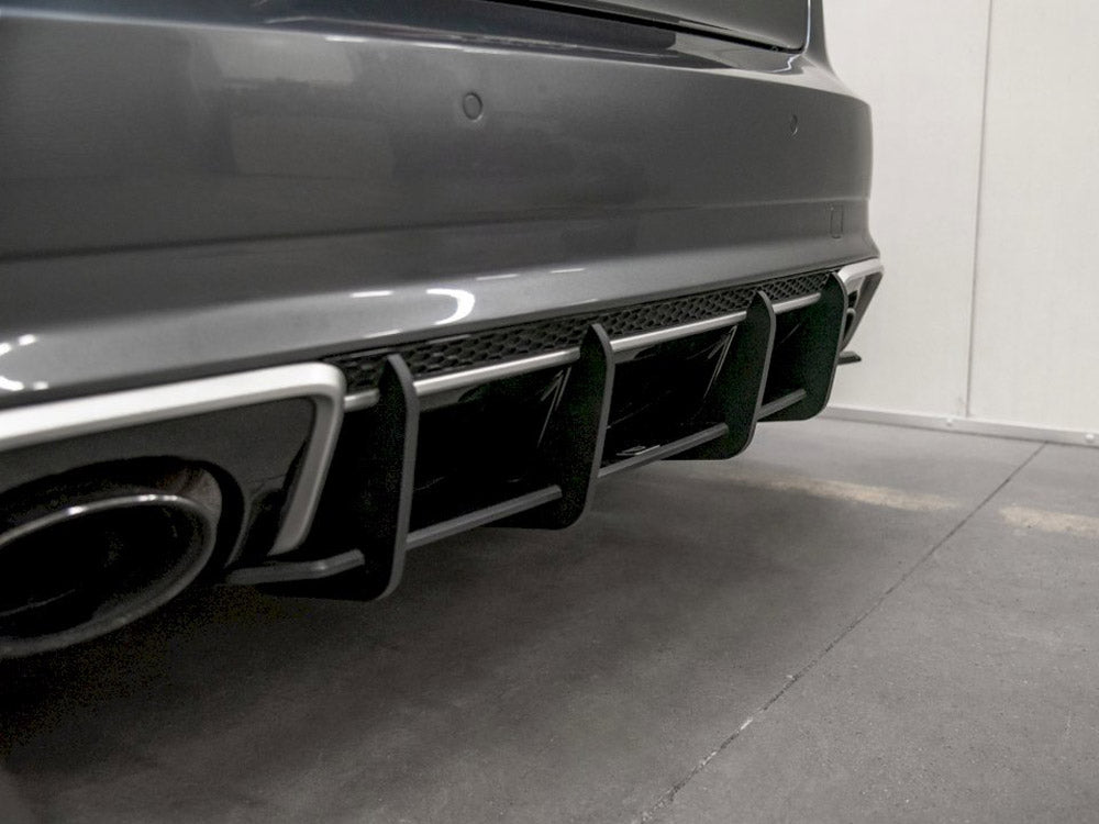 Maxton Design Street PRO Rear Diffuser V.1 Audi RS3 8V Sportback