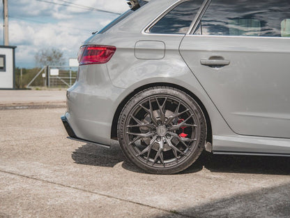 Maxton Design Street PRO Rear Side Splitters Audi RS3 8V Sportback
