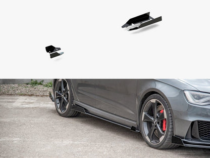 Maxton Design Side Skirt Flaps Audi RS3 8V Sportback