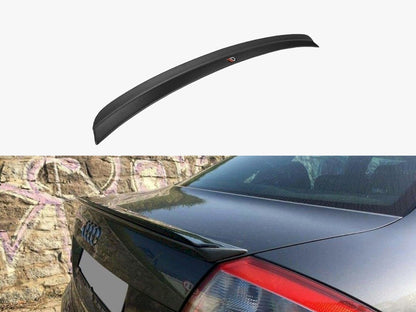 Maxton Design Spoiler CAP Audi A4 S-Line B6 Sedan - Textured