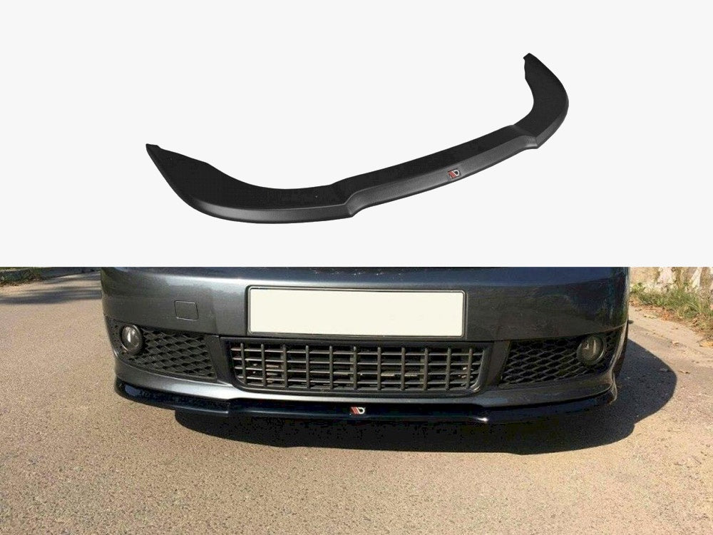 Maxton Design Front Splitter V.1 Audi A4 S-Line B6 - Carbon Look