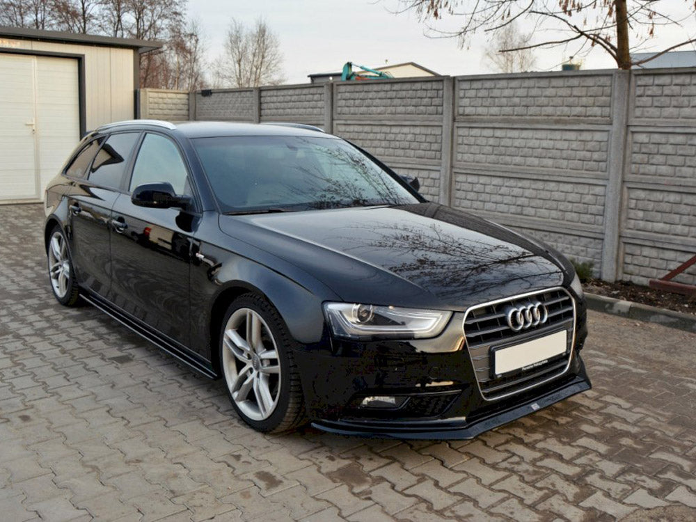 Maxton Design Front Splitter V.2 Audi A4 B8 Facelift