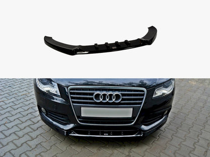 Maxton Design Front Splitter V.1 Audi A4 B8 - Carbon Look