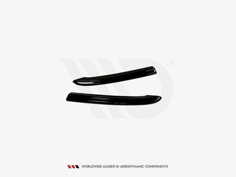 Maxton Design Rear Side Splitters Audi A4 B8 - Carbon Look