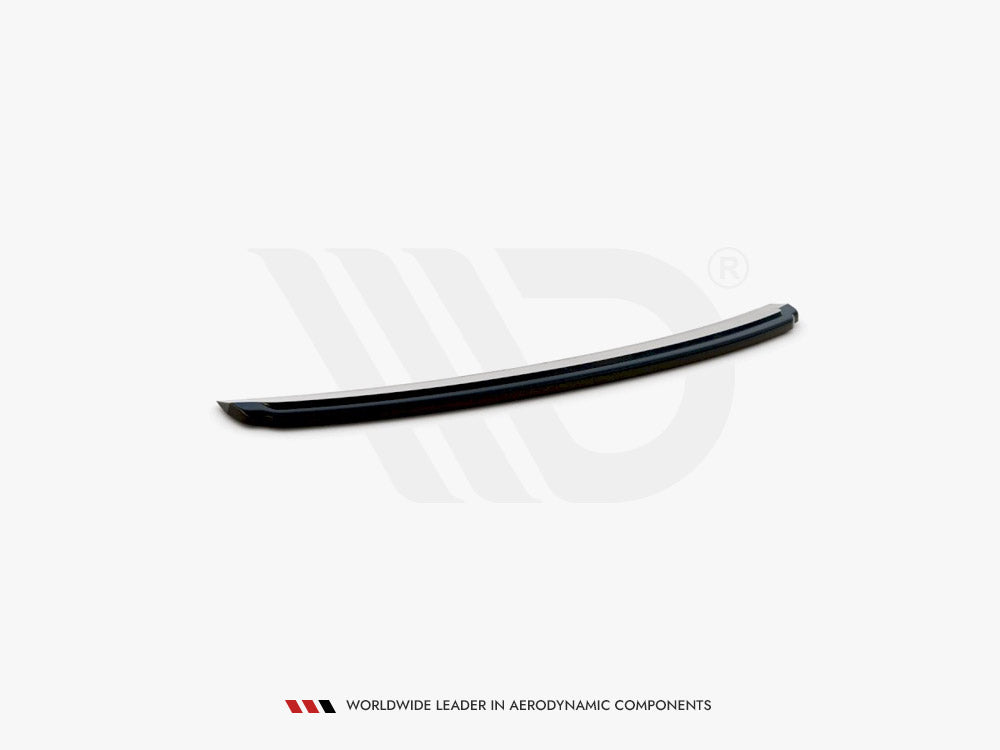 Maxton Design Central Rear Splitter Audi S4/ A4 S-line B8 Sedan (2008-2011) - Carbon Look