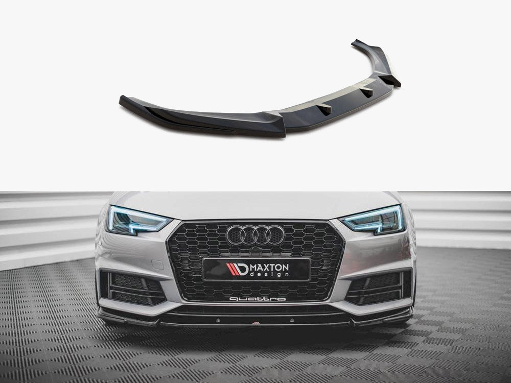 Maxton Design Front Splitter V.3 Audi S4 / A4 S-line B9