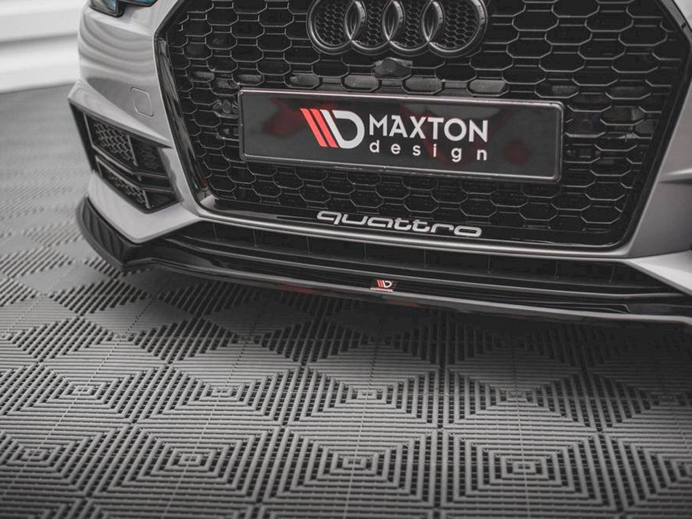 Maxton Design Front Splitter V.4 Audi S4 / A4 S-line B9