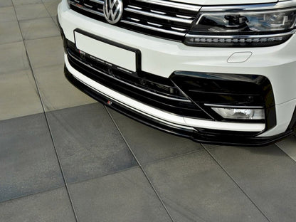 Maxton Design Front Splitter V.1 VW Tiguan MK 2 R-line (2015-2019)