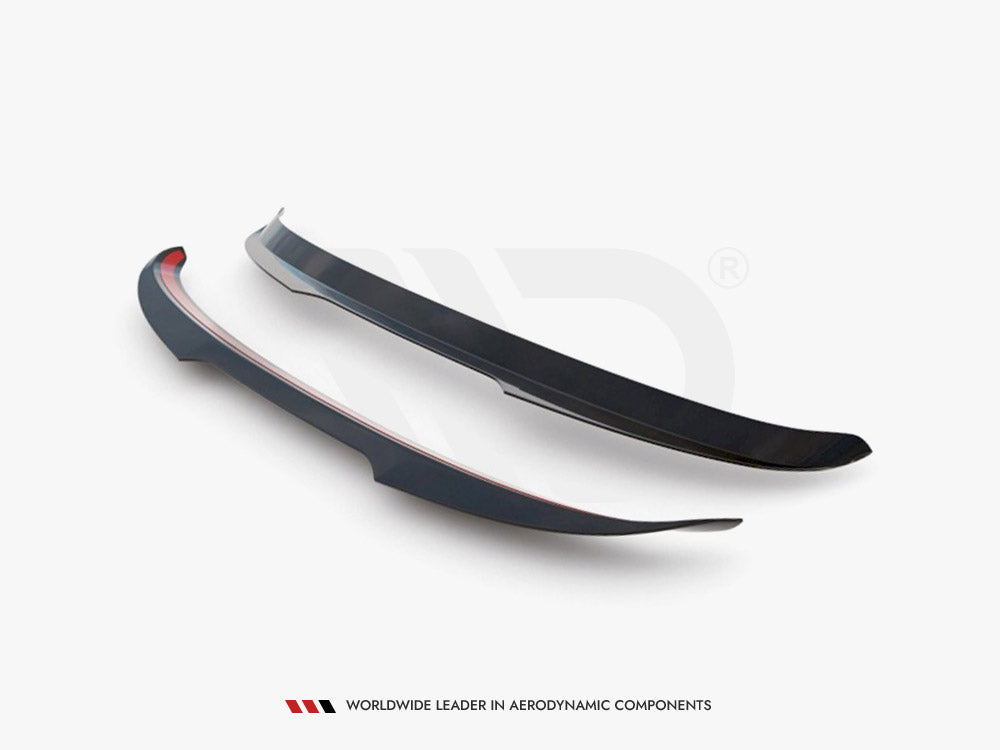 Maxton Design Spoiler CAP Volkswagen T-Cross - Carbon Look