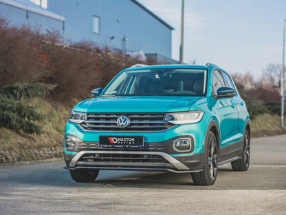Maxton Design Front Splitter VW T Cross (2018-) - Textured