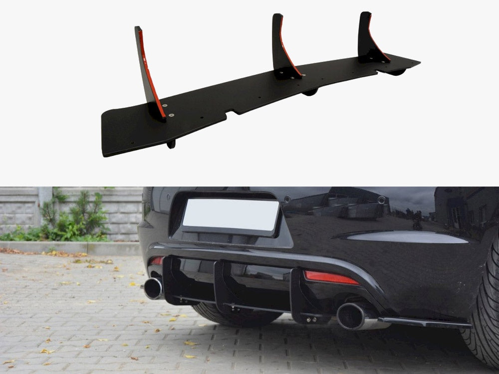 Maxton Design VW Scirocco R Rear Diffuser & Rear Side Splitters