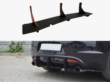 Maxton Design VW Scirocco R Rear Diffuser & Rear Side Splitters