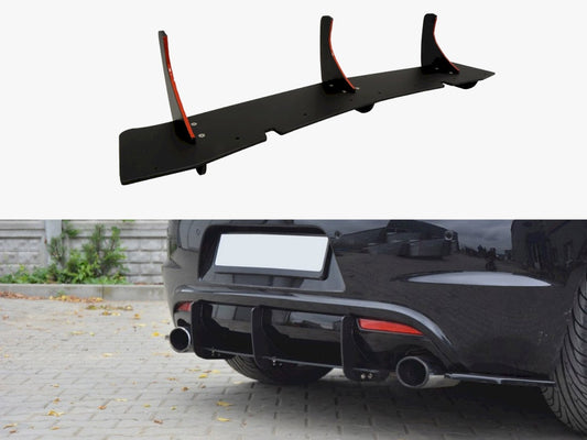 Maxton Design VW Scirocco R Rear Diffuser & Rear Side Splitters