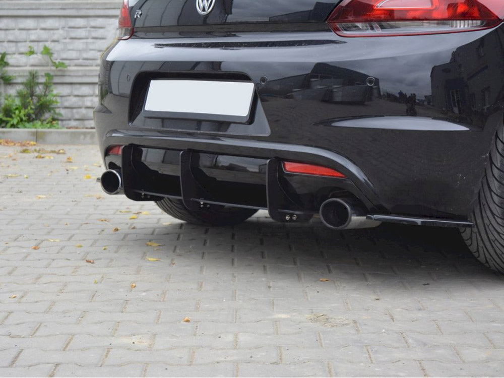 Maxton Design VW Scirocco R Rear Diffuser & Rear Side Splitters