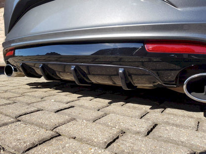 Maxton Design Rear Diffuser VW Scirocco Mk3 R Facelift (2014-2017)