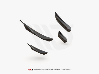 Maxton Design Front Bumper Wings (Canards) VW Polo GTI Mk6