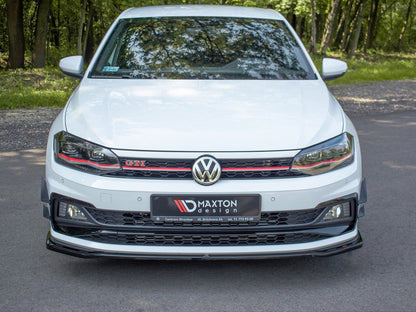Maxton Design Front Bumper Wings (Canards) VW Polo GTI Mk6