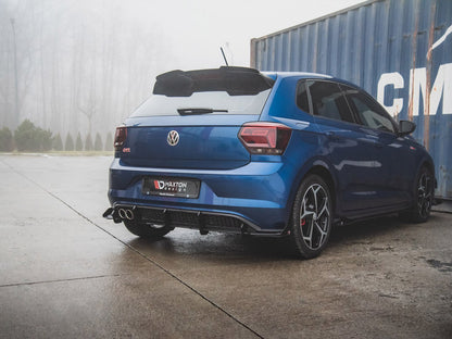 Maxton Design Street PRO Rear Valance + Flaps VW Polo GTI Mk6