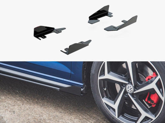 Maxton Design Side Flaps VW Polo GTI Mk6