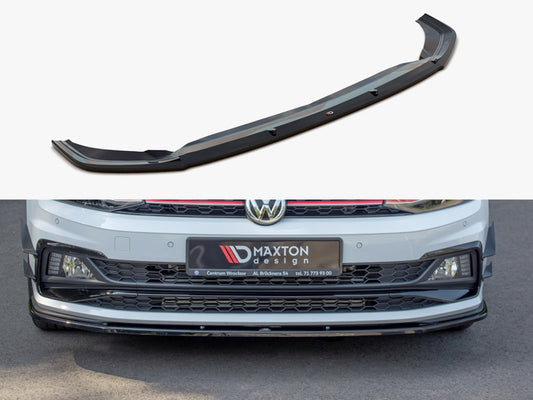 Maxton Design Front Splitter V.1 Volkswagen Polo GTI / R-Line Mk6