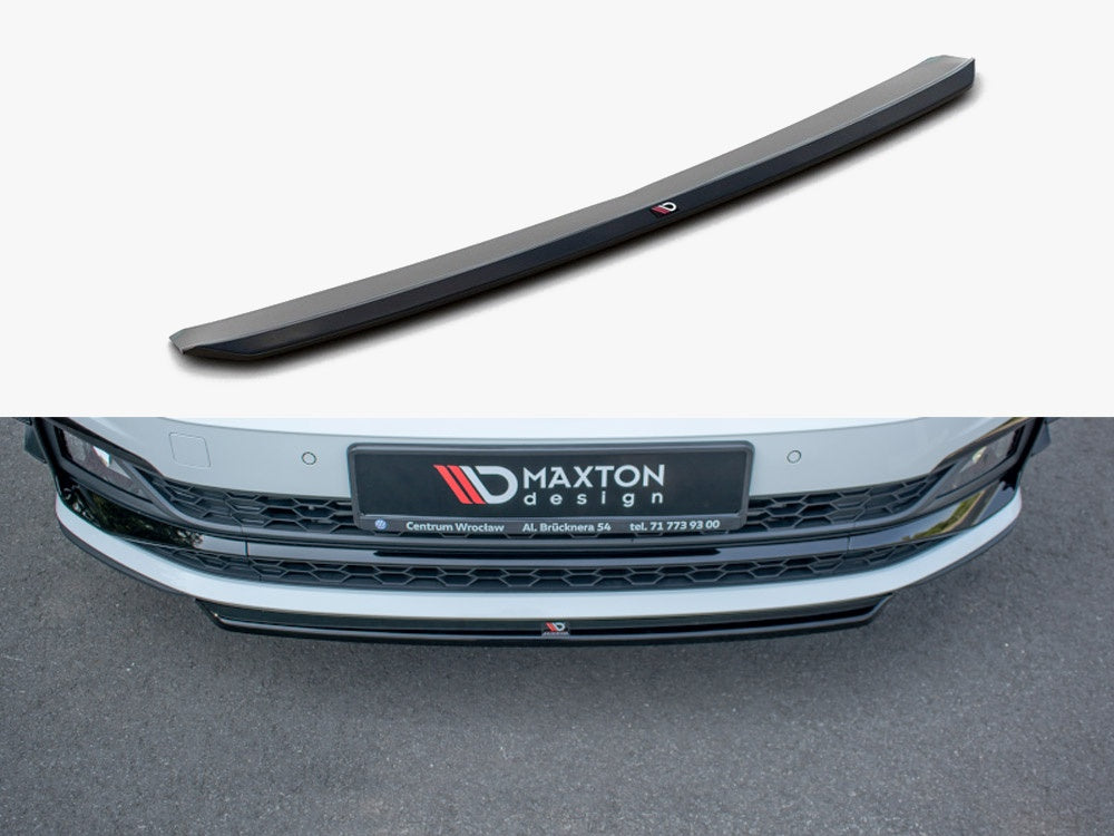 Maxton Design Front Splitter V.4 Volkswagen Polo GTI / R-Line Mk6