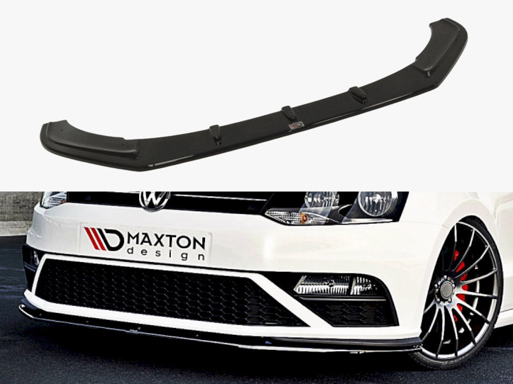 Maxton Design Front Splitter V.1 Volkswagen Polo GTI Mk5 Facelift