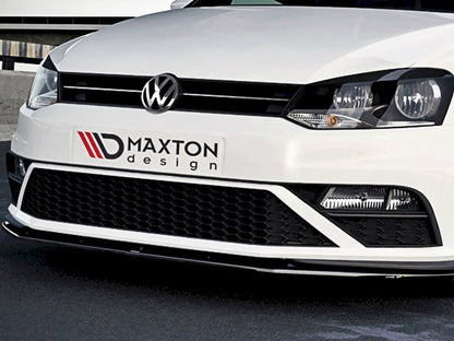 Maxton Design Front Splitter V.1 Volkswagen Polo GTI Mk5 Facelift