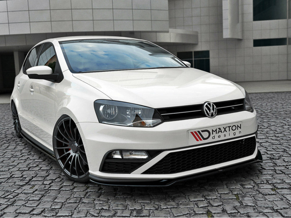 Maxton Design Front Splitter V.2 Volkswagen Polo GTI Mk5 Facelift