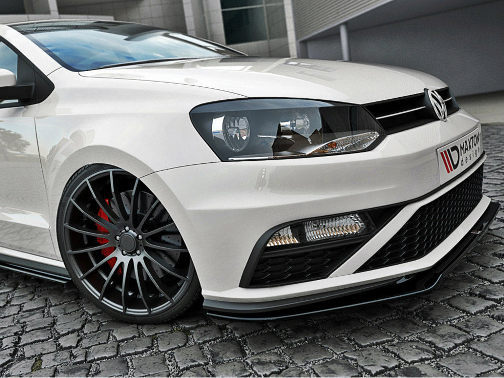 Maxton Design Front Splitter V.2 Volkswagen Polo GTI Mk5 Facelift