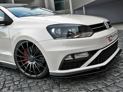 Maxton Design Front Splitter V.2 Volkswagen Polo GTI Mk5 Facelift