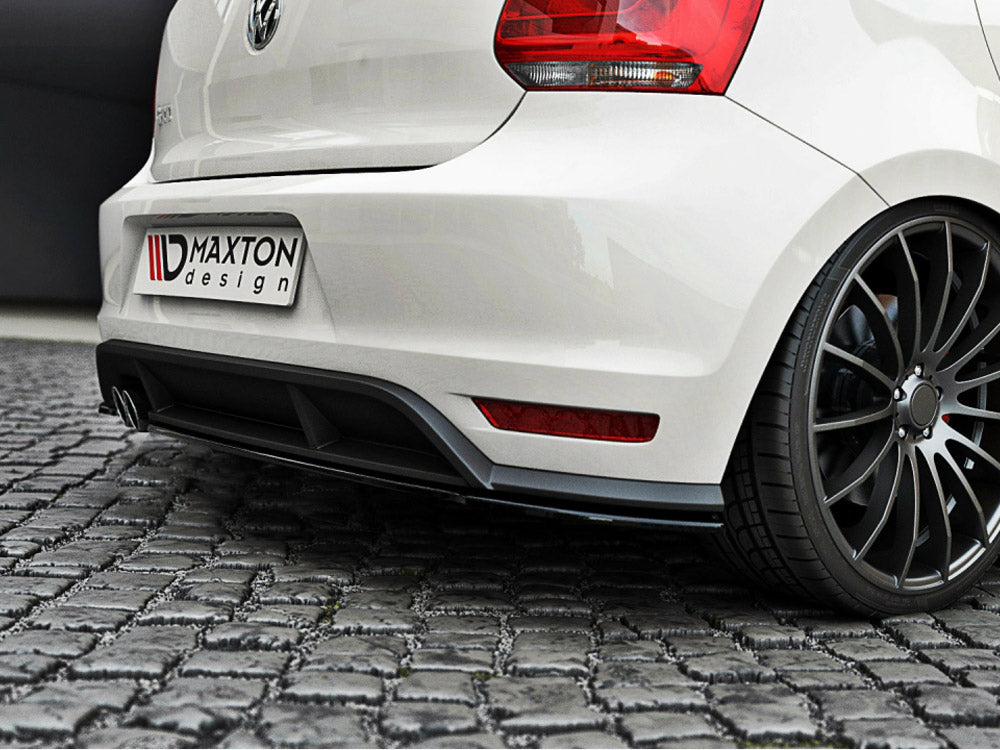 Maxton Design Rear Splitter Volkswagen Polo GTI Mk5 Facelift