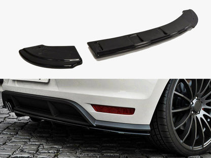 Maxton Design Rear Splitter (Vertical Bars) Volkswagen Polo GTI Mk5 Facelift
