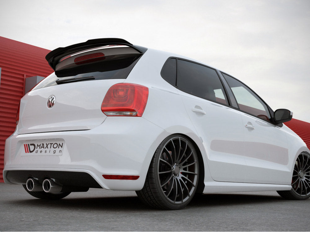 Maxton Design Spoiler CAP Volkswagen Polo Mk5 (R WRC Look)