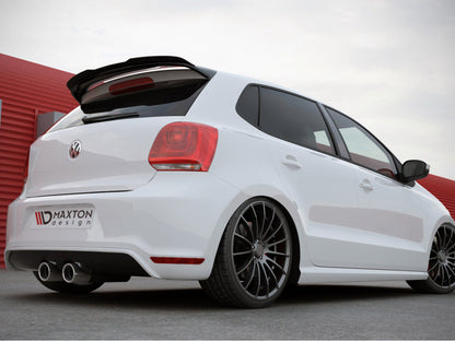 Maxton Design Spoiler CAP Volkswagen Polo Mk5 (R WRC Look)