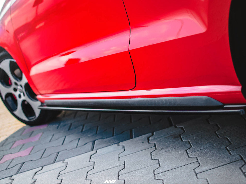 Maxton Design Side Skirts Diffusers Volkswagen Polo GTI Mk5