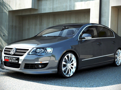 Maxton Design Front Bumper Spoiler VW Passat B6 ( R-line Look )
