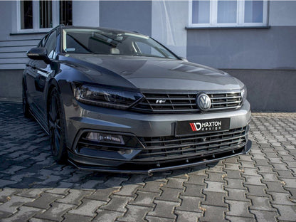 Maxton Design Front Splitter V.1 Volkswagen Passat R-Line B8