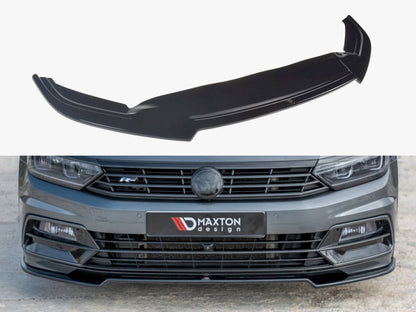 Maxton Design Front Splitter V.2 Volkswagen Passat R-Line B8