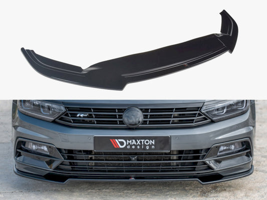 Maxton Design Front Splitter V.2 Volkswagen Passat R-Line B8