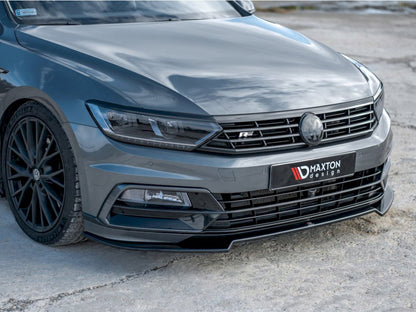 Maxton Design Front Splitter V.2 Volkswagen Passat R-Line B8