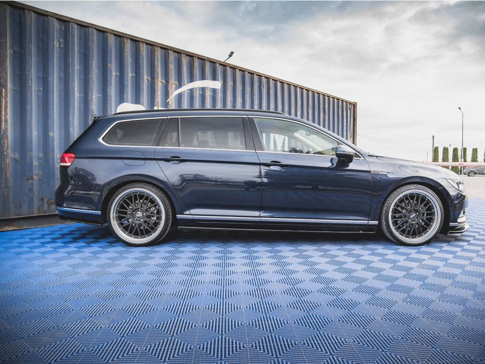 Maxton Design Side Skirts Diffusers VW Passat B8 (2014-2019)