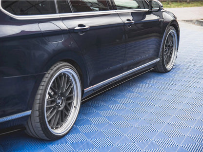 Maxton Design Side Skirts Diffusers VW Passat B8 (2014-2019)