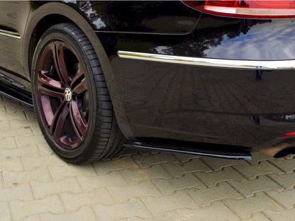 Maxton Design Rear Side Splitters Volkswagen CC R-Line - Textured