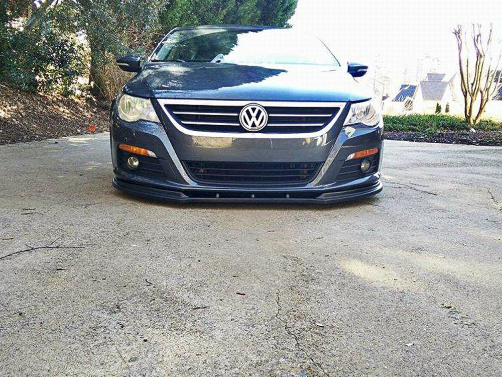 Maxton Design Front Splitter VW Passat CC Preface Model, Standard Bumper