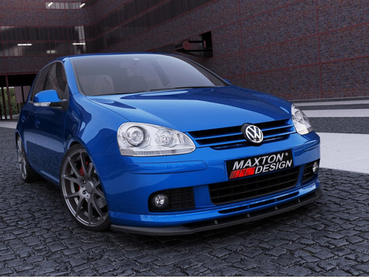 Maxton Design Front Splitter VW Golf MK5 (FIT ONLY With Votex Front LIP)
