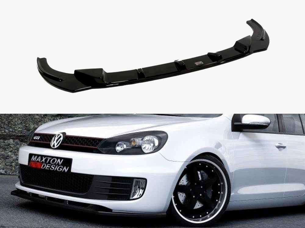Maxton Design Front Splitter VW Golf VI GTI